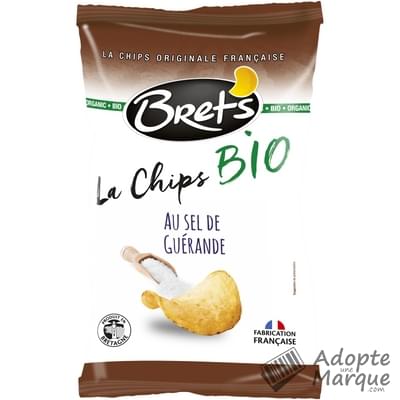 Bret's Chips Bio au Sel de Guérande Le sachet de 100G