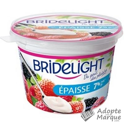 Bridelight Crème Epaisse Extra Légère 7%MG Le pot de 50CL
