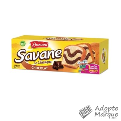 Brossard Savane au Chocolat L'Original Le paquet de 300G
