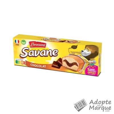 Brossard Savane Pocket au Chocolat Le paquet de 189G