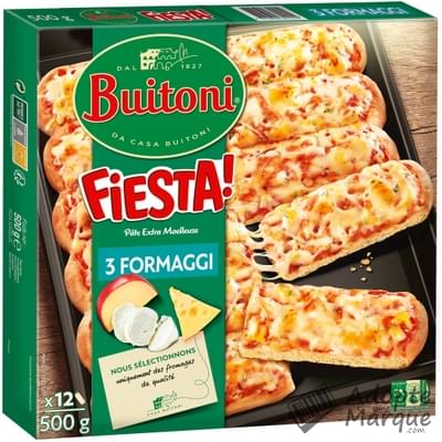 Buitoni Fiesta® - Pizza 3 Fromages La pizza de 500G