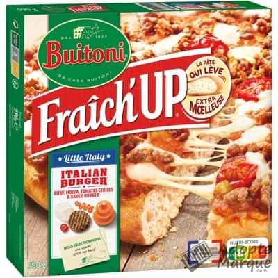 Buitoni Fraîch'Up Little Italy - Pizza Italian Burger La pizza de 590G