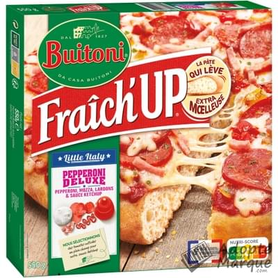 Buitoni Fraîch'Up Little Italy - Pizza Pepperoni Deluxe La pizza de 550G