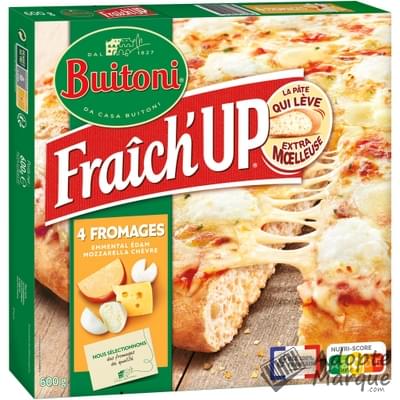 Buitoni Fraîch'Up - Pizza Fromages Gourmands La pizza de 600G