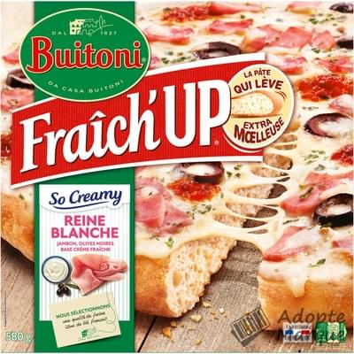Buitoni Fraîch'Up - Pizza So Creamy : Reine blanche La pizza de 580G