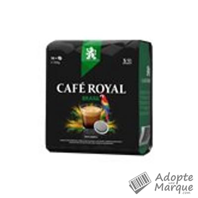 Café Royal Café en dosettes - Brasil (Compatible avec Senseo) La boîte de 36 capsules - 250G