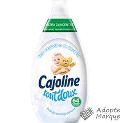 Cajoline Adoucissant Ultra concentré - Tout Doux Le bidon de 960ML (64 lavages)
