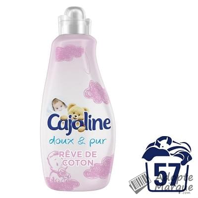 Cajoline Adoucisssant concentré - Rêve de Coton "Le bidon de 1,425L (57 lavages)"