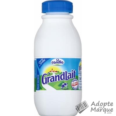 Candia GrandLait - Lait demi-écrémé La bouteille de 50CL
