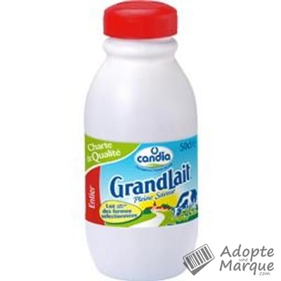 Candia GrandLait - Lait entier La bouteille de 50CL