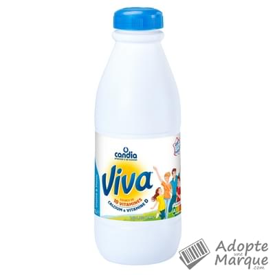 Candia Viva - Lait demi-écrémé vitaminé La bouteille de 1L