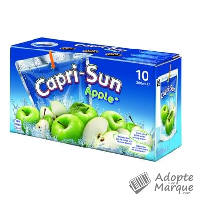 Capri-Sun Boisson au jus de fruits - Pomme Les 10 gourdes de 20CL