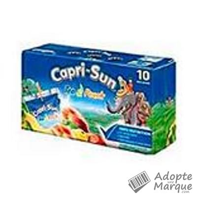 Capri-Sun Boisson au jus de fruits - Thé & Pêche Les 10 gourdes de 20CL