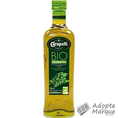 Carapelli Classico Bio - Huile d'Olive vierge extra La bouteille de 75CL