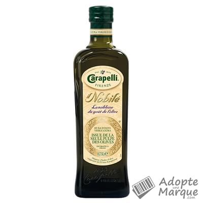 Carapelli Il Nobile - Huile d'Olive vierge extra La bouteille de 75CL