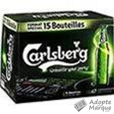 Carlsberg Bière Blonde Premium Les 15 bouteilles de 25CL