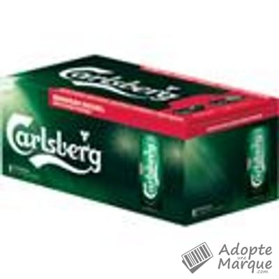 Carlsberg Bière Blonde Premium Le distripack de 10x33CL