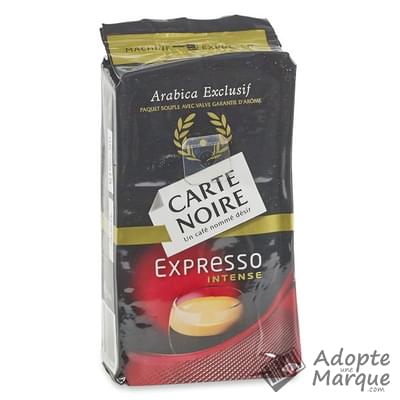 Carte Noire Café moulu Pur Arabica Espresso Le paquet de 250G