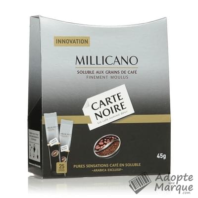 Carte Noire Café soluble Millicano Les 25 sticks - 45G