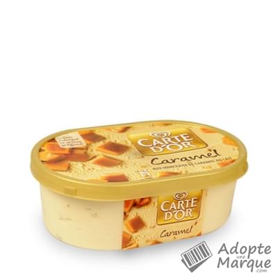 Carte d'Or Crème glacée au Caramel Le bac de 1L