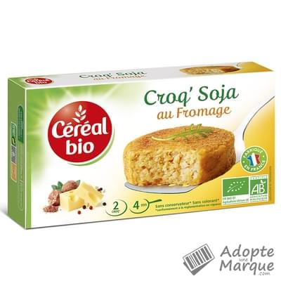 Céréal Bio Croq' Soja au Fromage Le paquet de 2 croq's - 200G