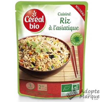 Céréal Bio Cuisiné de Riz à l'Asiatique Le doypack de 220G