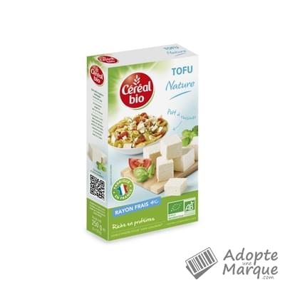 Céréal Bio Tofu Nature Les 2 sachets - 250G