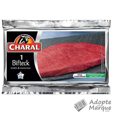 Charal Bifteck de Bœuf La barquette de 1 pièce - 130G