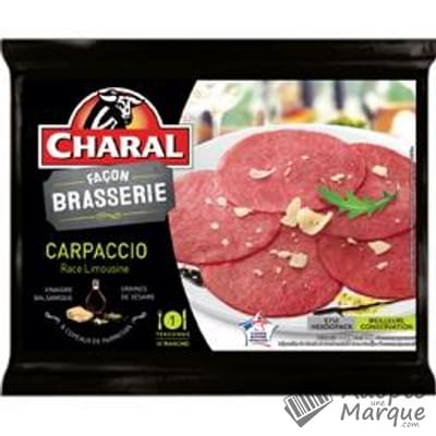 Charal Carpaccio façon Brasserie Balsamique, Sésame & Parmesan La barquette de 120G (dont 20G d'accompagnement)