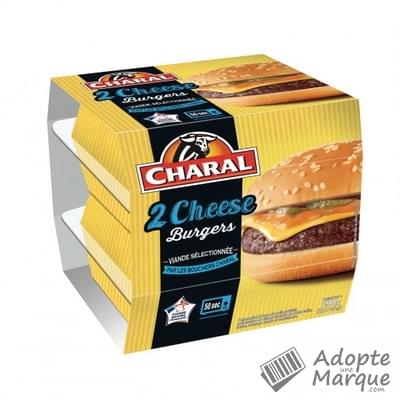Charal Cheese Burger Les 2 barquettes de 145G