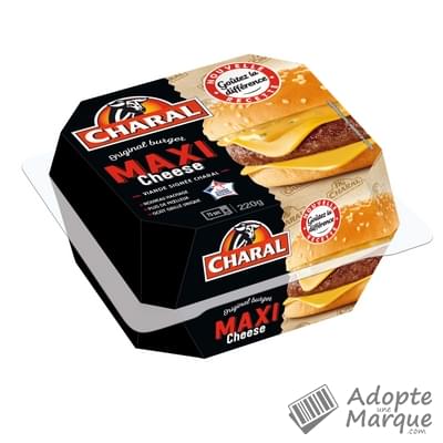 Charal Cheese Burger Maxi La barquette de 220G