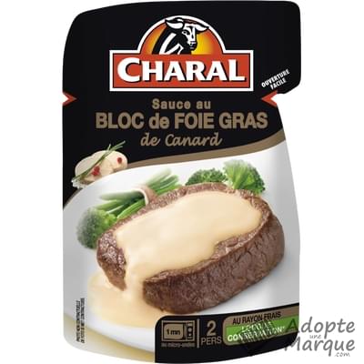 Charal Sauce au Bloc de Foie Gras de Canard Le sachet de 120G