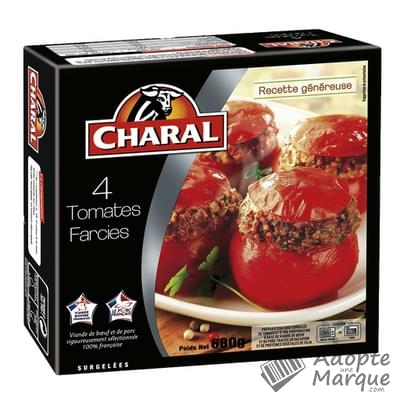 Charal Tomates farcies La boîte de 4 pièces - 680G