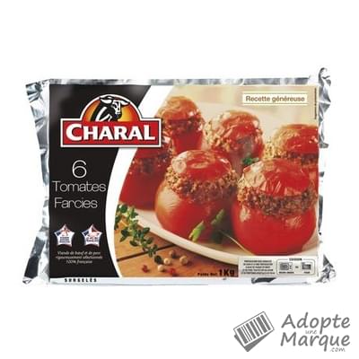 Charal Tomates farcies "Le sachet de 6 pièces - 1,02KG"