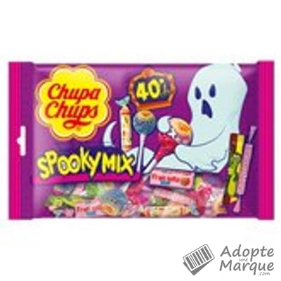 Chupa Chups Sucettes Spooky Mix Halloween  Le sachet de 440G