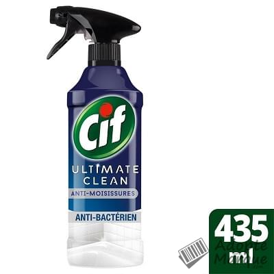 Cif Pistolet Nettoyant Ultimate Clean - Anti-moisissures Le spray de 435ML
