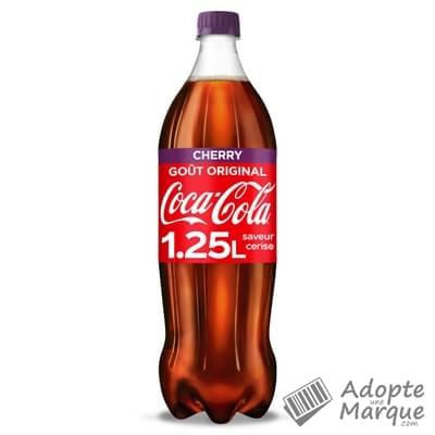 Coca Cola Cherry - Boisson rafraîchissante aux extraits végétaux & Arômes Cerise "La bouteille de 1,25L"