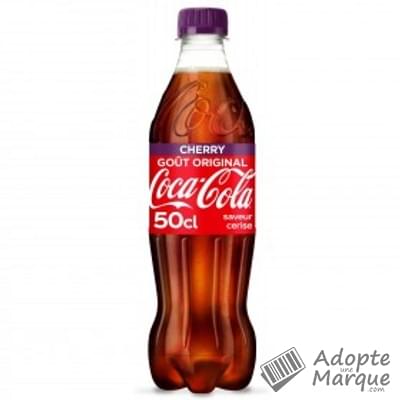 Coca Cola Cherry - Boisson rafraîchissante aux extraits végétaux & Arômes Cerise La bouteille de 50CL