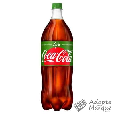 Coca Cola Life - Boisson rafraîchissante aux extraits végétaux à la Stevia "La bouteille de 1,5L"