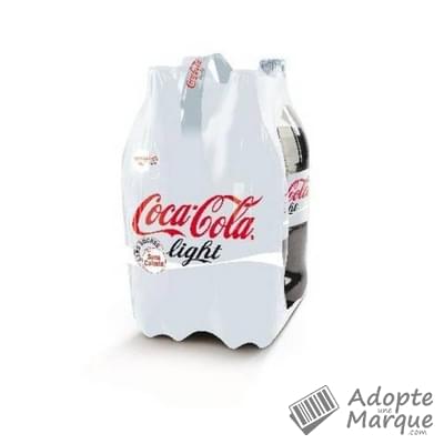 Coca Cola Light - Boisson rafraîchissante aux extraits végétaux Les 4 bouteilles de 2L