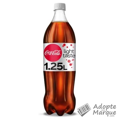 Coca Cola Light - Boisson rafraîchissante aux extraits végétaux "La bouteille de 1,25L"