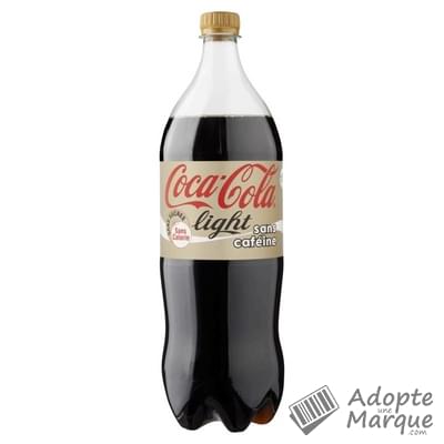 Coca Cola Light & Sans Caféine - Boisson rafraîchissante aux extraits végétaux "La bouteille de 1,5L"