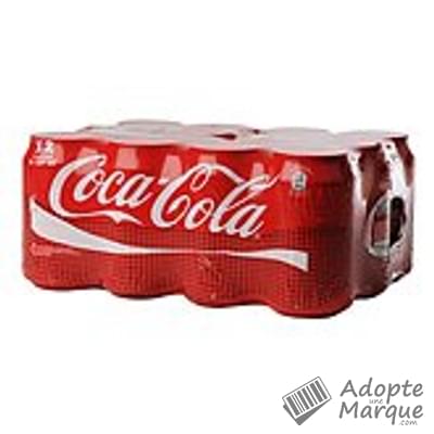 Coca Cola Original - Boisson rafraîchissante aux extraits végétaux Les 12 canettes de 33CL