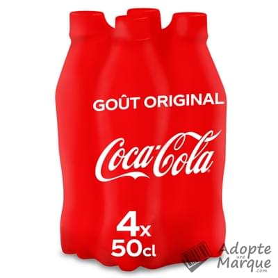 Coca Cola Original - Boisson rafraîchissante aux extraits végétaux Les 4 bouteilles de 50CL
