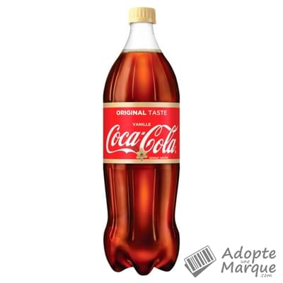 Coca Cola Vanille - Boisson rafraîchissante aux extraits végétaux & Arômes Vanille "La bouteille de 1,25L"