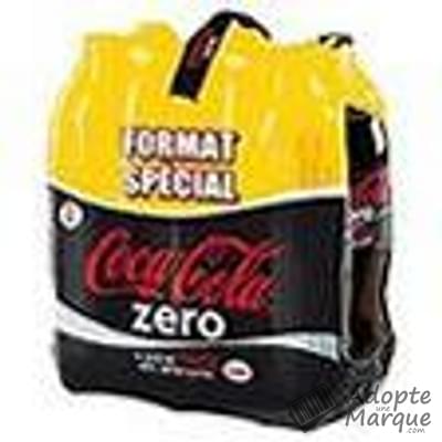 Coca Cola Zero - Boisson rafraîchissante aux extraits végétaux Les 6 bouteilles de 2L