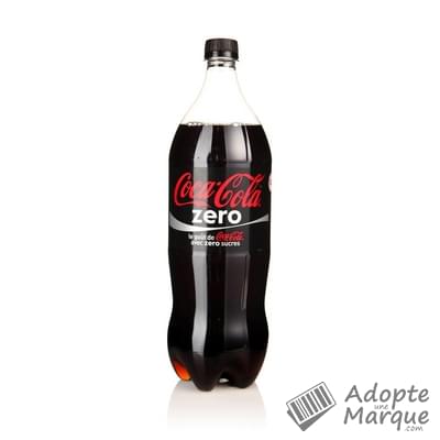 Coca Cola Zero - Boisson rafraîchissante aux extraits végétaux "La bouteille de 1,5L"