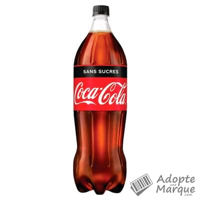Coca Cola Zero - Boisson rafraîchissante aux extraits végétaux "La bouteille de 1,75L"