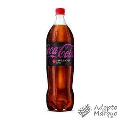Coca Cola Zero & Cherry - Boisson rafraîchissante aux extraits végétaux & Arômes Cerise "La bouteille de 1,5L"