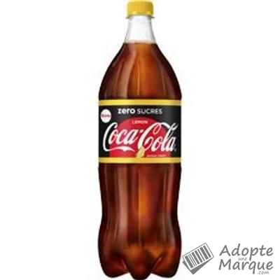 Coca Cola Zero & Lemon - Boisson rafraîchissante aux extraits végétaux & Arômes Citron "La bouteille de 1,5L"